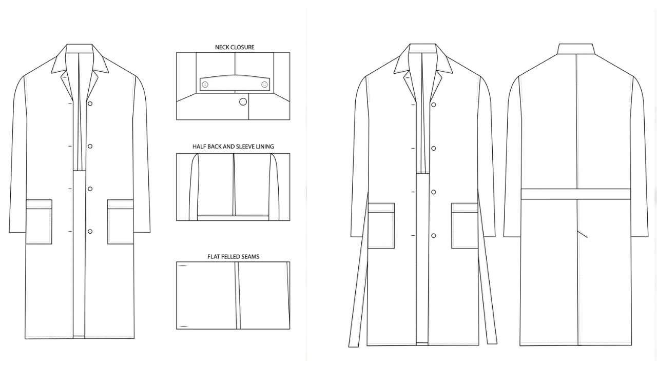 Sassolungo overcoat